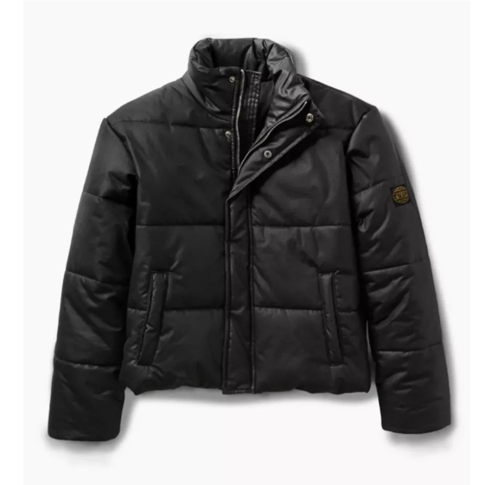 Atwyld Flux Waxed Cotton Canvas Puffer Jacket XL